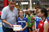 Bursa'da Mini Voleybol